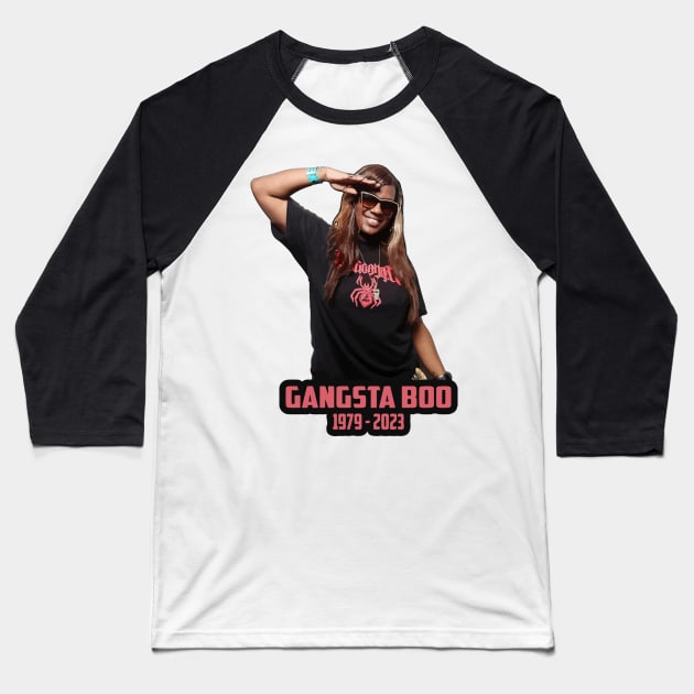 gangsta boo rip Baseball T-Shirt by siaskinet043